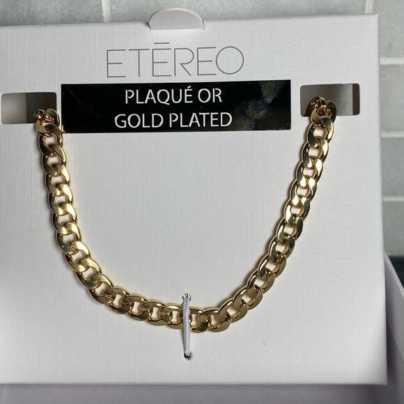 NWT 14K GP necklace - Picture 3 of 7